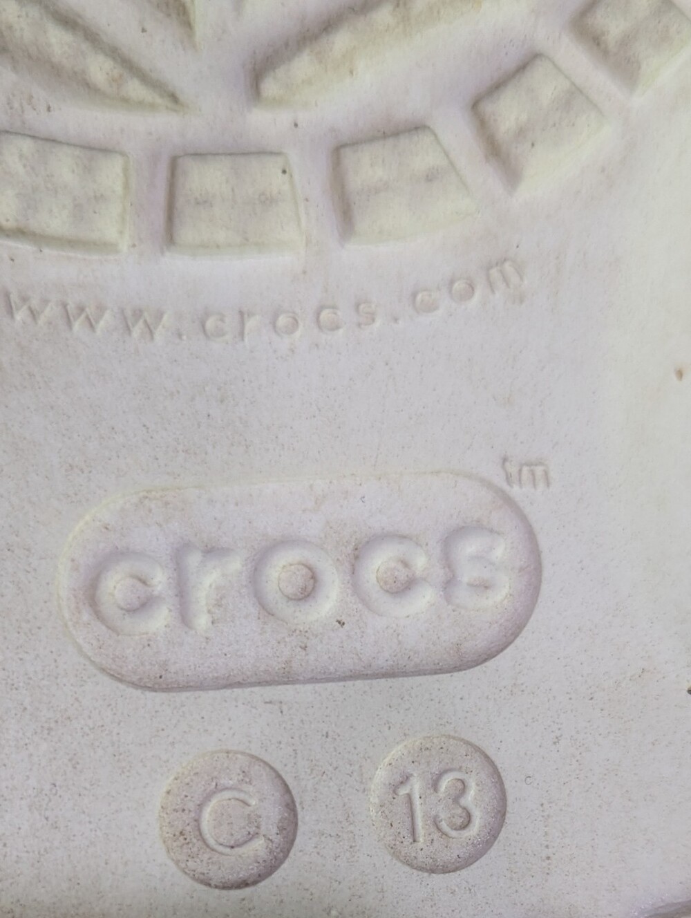 Crocs Kids Baseball Clogs White Red Softball Base Ball Mlb Child Size 13 - Picture 10 of 11